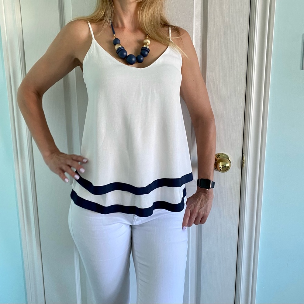 Massimo Dutti XS Layered Spaghetti Strap top